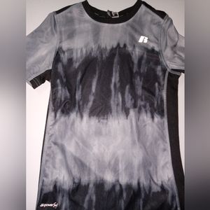 Russell size Boys-M black & gray